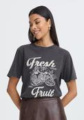 b. Young Solko Fruit Print T-Shirt, Grey image