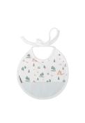 Babidu Baby Print Bib, White image