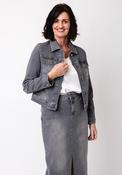 Barbara Lebek Denim Jacket, Grey image
