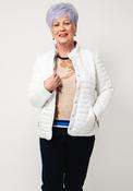 Barbara Lebek Reversible Marble Print Padded Jacket, Multi Coloured image
