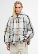 Barbour Ballina Check Waterproof Jacket, Beige Multi image