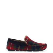 Barbour Monty Tartan Slippers, Winterberry Red image