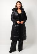 Barbour International Womens Watkins Long Puffer Coat, Black image