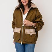 Barbour Launton Wax Jacket, Brown image