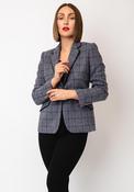 Bariloche Tweed Buttoned Blazer, Grey image
