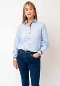 Bariloche Salionca Dotted Blouse, Blue image
