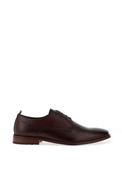 Base London Marley Leather Derby Shoes, Brown image