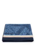 Bedeck Sutton Albany Cotton Hand Towel, Denim Blue image