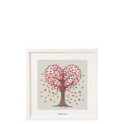 Belinda Northcote “The Tree of Love” Framed Art, 9x9in