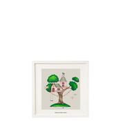 Belinda Northcote “Home Sweet Home” Framed Art, 6x6in