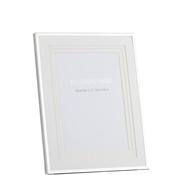 Belleek Living 5x7” Mirror Trim Photo Frame, Cream