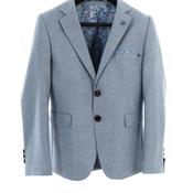 Benetti Boys Harry Long Sleeve Blazer, Blue
