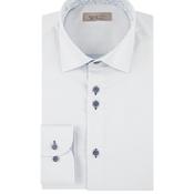 Benetti Boys Leo Long Sleeve Shirt, White image