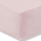 Bianca Home 400TC Cotton Sateen Fitted Sheet, Blush Pink image