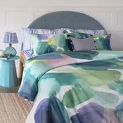 Bluebell Gray Lochaber Sateen Duvet Cover Set, Multi image