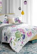 Bluebell Gray Tetbury Sateen Duvet Cover Set, Multi image