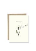 Bold Bunny “Thinking of You” Greetings Card image