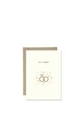Bold Bunny Irish “You’re Engaged!” Greetings Card image