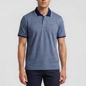 Bugatti Birdeye Knit Polo Shirt, Dark Blue