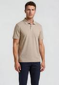 Bugatti Linen Blend Polo Shirt, Beige image
