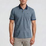 Bugatti Birdeye Knit Polo Shirt, Forest Green