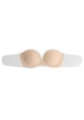 Bye Bra Diva Strapless and Backless Adhesive Bra, Beige image