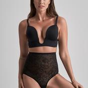 Bye Bra Lacy High Waist Shaping Brief, Black image