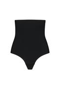Bye Bra High Waist Control Thong, Black image