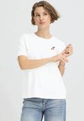 B.Young Pandinna Cherry Embroidered T-Shirt, White image