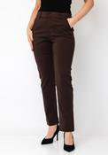 B. Young Straight Leg Tailored Trousers, Brown image