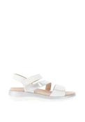 Caprice Leather Multi Strapped Sandals, White image