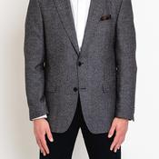 Carl Gross Theo Blazer, Navy &amp; Brown image