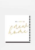 The Home Studio Gold Calligraphy “New Home” Greetings Card image