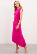 Caroline Kilkenny Adelle Asymmetric Dress, Pink image