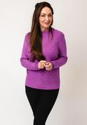 Castle of Ireland Embroidered Jumper, Purple image
