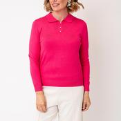 Castle Of Ireland Knitted Button Up Cardigan, Pink