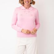 Castle Of Ireland Knitted Button Up Cardigan, Pink
