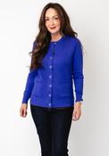 Castle of Ireland Patterned Button Up Cardigan, Purple image