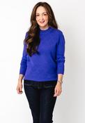 Castle of Ireland Long Sleeve Patterned Top, Purple image