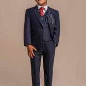 House Of Cavani Carridi 3 Piece Suit, Navy
