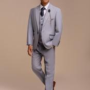 House Of Cavani Carridi 3 Piece Suit, Sky Blue