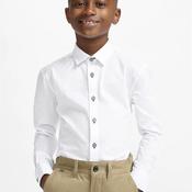 House Of Cavani Boys Noble Long Sleeve Shirt, White image