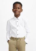 House Of Cavani Boys Noble Long Sleeve Shirt, White image