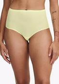 Chantelle One Size High Waist Soft Stretch Brief, Lemon image