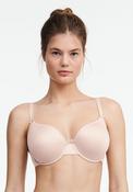 Chantelle Memory Foam Wired T Shirt Bra, Nude Rose image