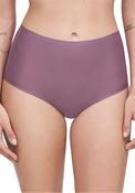 Chantelle One Size High Waist Soft Stretch Brief, Wine image