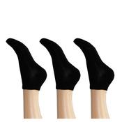Charnos 3 Pairs Organic Cotton Trainer Socks, Black image