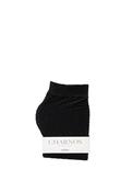 Charnos Honeycomb One Size Ankle Sock, Black image