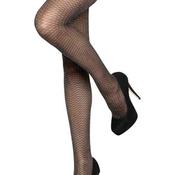 Charnos Sparkle Patterned Tights, Black