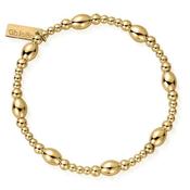 ChloBo Cute Oval Bracelet, Gold image